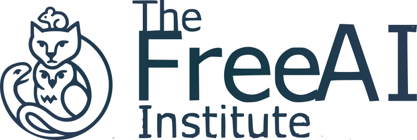 The FreeAI Institute logo